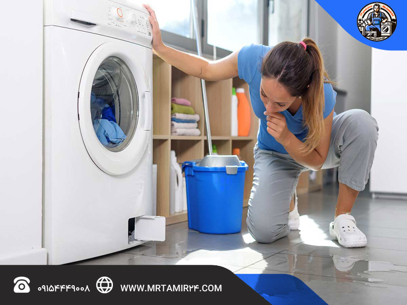 علت تخلیه شدن آب ماشین لباسشویی و راهکارهای رفع آن تصویر 1