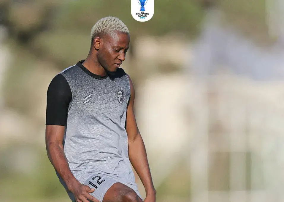 موسی جنپو در حال تمرینات ریکاوری